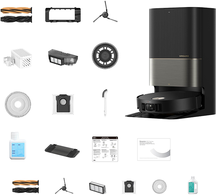 Робот-пылесос Dreame Robot Vacuum X50 Ultra Complete (евровилка, черный)