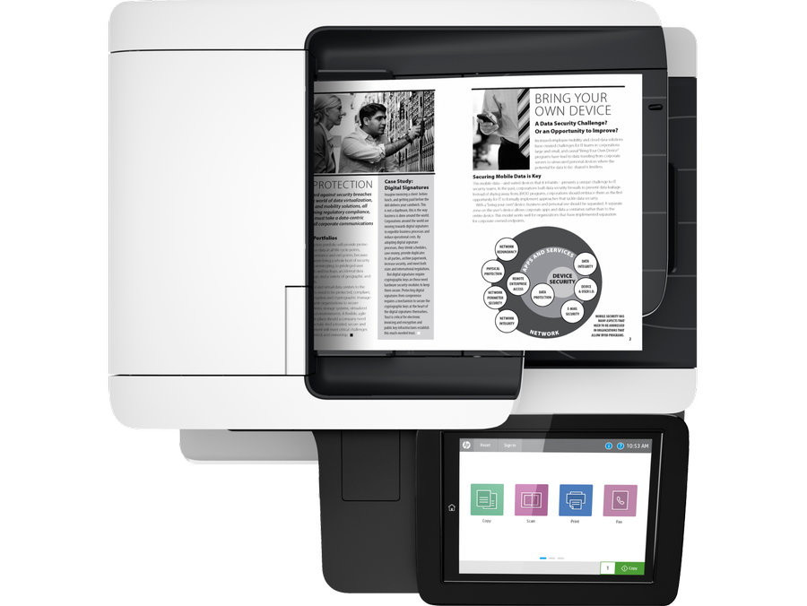 МФУ HP LaserJet Enterprise M528dn