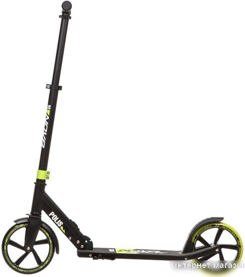 Самокат Novatrack Polis 200 Pro'10 200.POLIS.LM21 (лимонный)