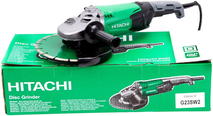 Угловая шлифмашина Hikoki (Hitachi) G23SW2