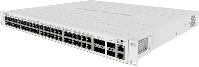 Коммутатор Mikrotik CRS354-48P-4S+2Q+RM