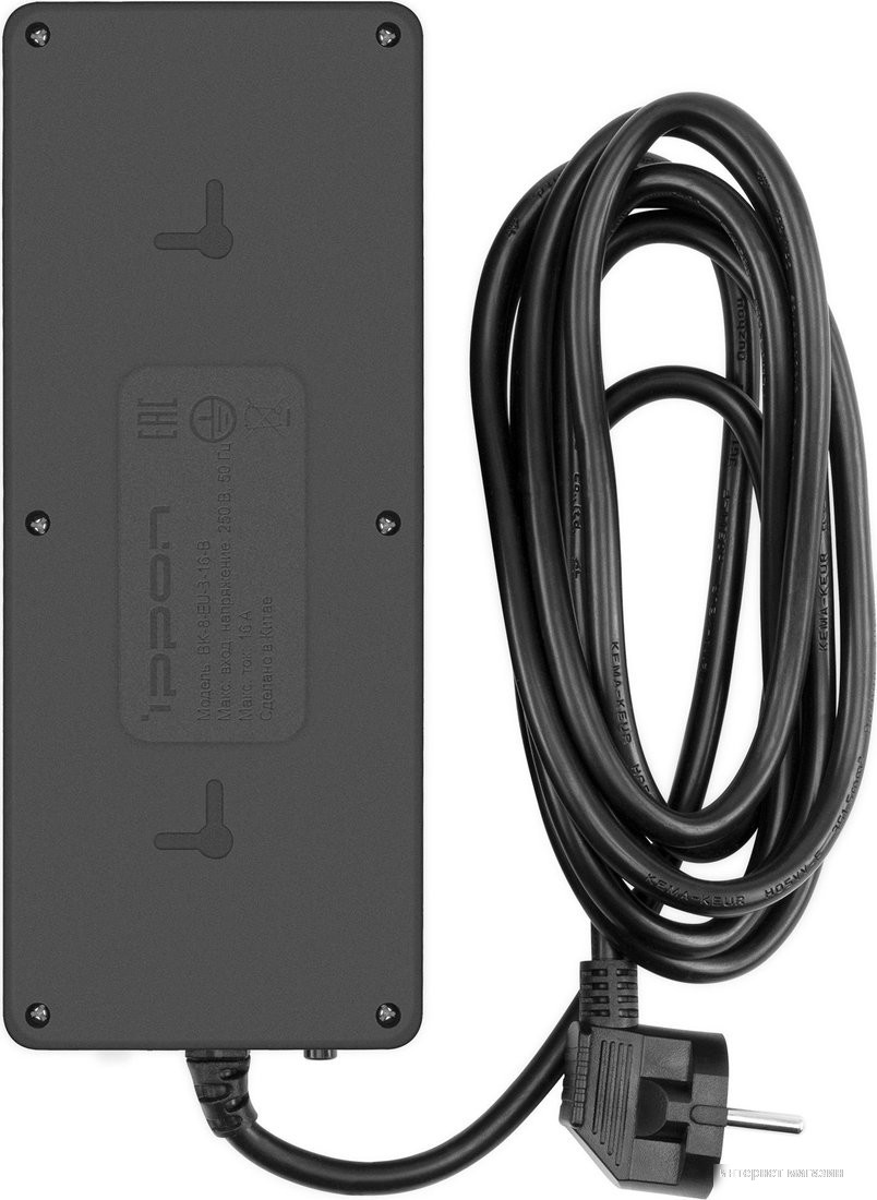 Сетевой фильтр IPPON BK-8-EU-3-16-B