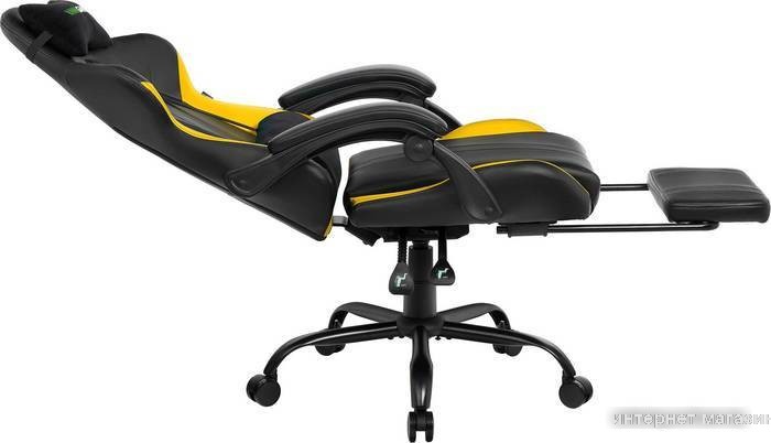 Кресло VMM Game Throne RGB OT-B31Y (золотисто-желтый)
