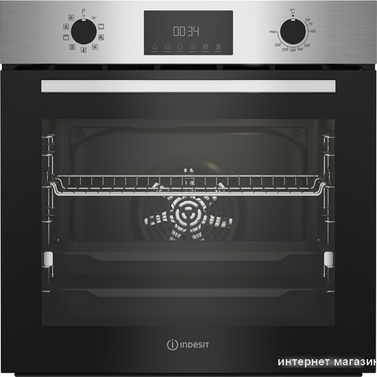 Электрический духовой шкаф Indesit IFE 3841 J IX