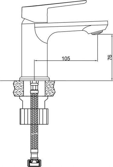 Смеситель Gross Aqua Dyno 6248285C
