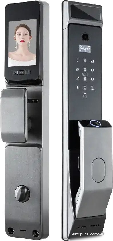 Дверной замок Roome Tuya 3D face intercom Lock 3D face-2
