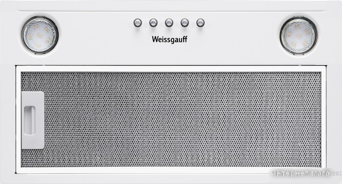 Кухонная вытяжка Weissgauff Alpha 45 PB WH
