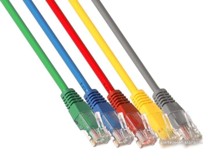 Кабель ExeGate UTP-RJ45-RJ45-5e-20M-GY 20 м (серый)