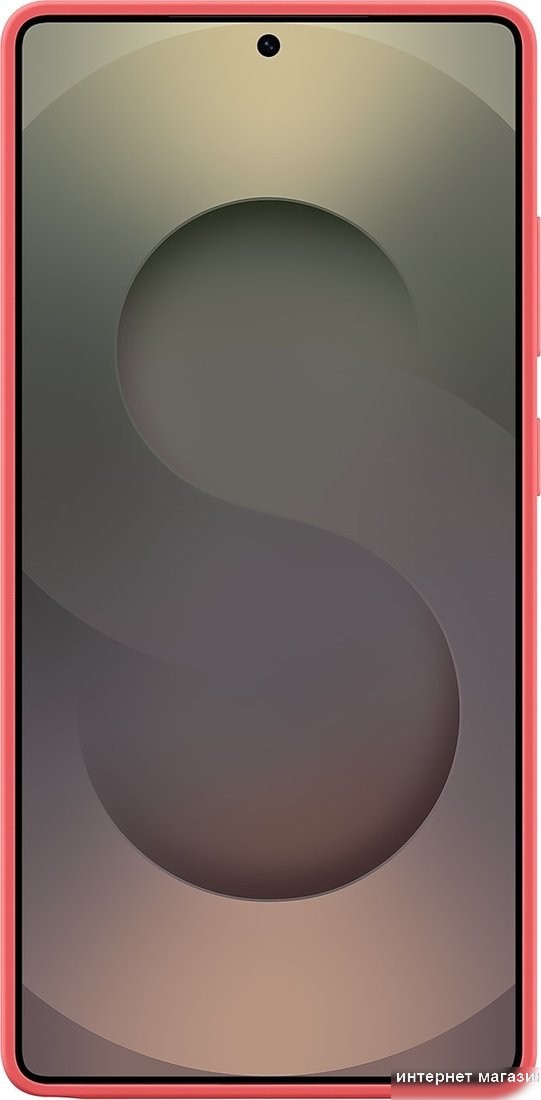 Чехол для телефона Samsung Silicone Case Galaxy S25 Ultra (красный)