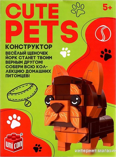 Конструктор Unicon Cute pets 9278944 Йорк