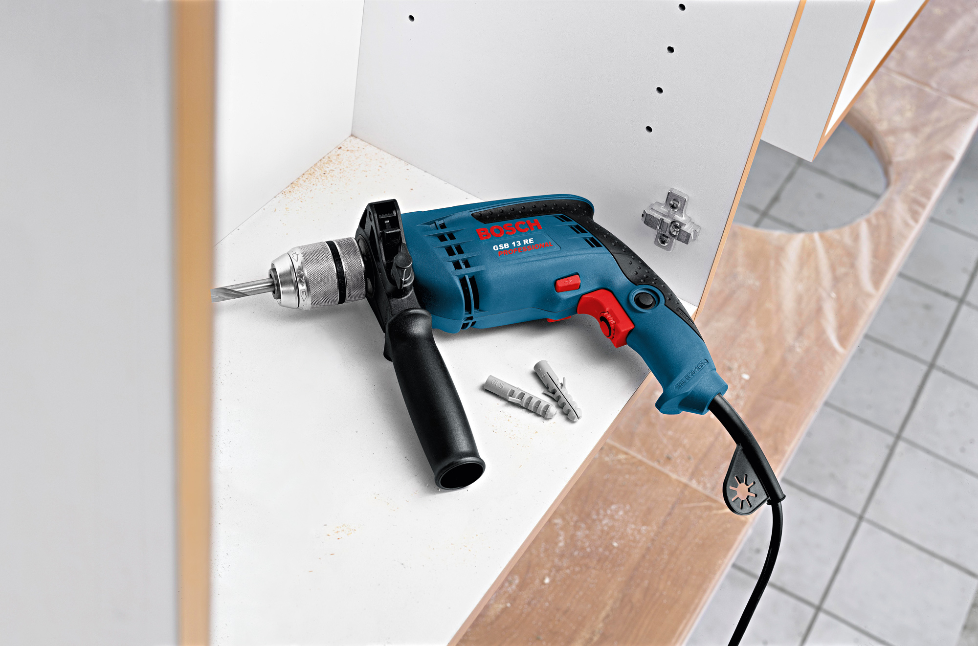 Ударная дрель Bosch GSB 13 RE Professional (0601217100)