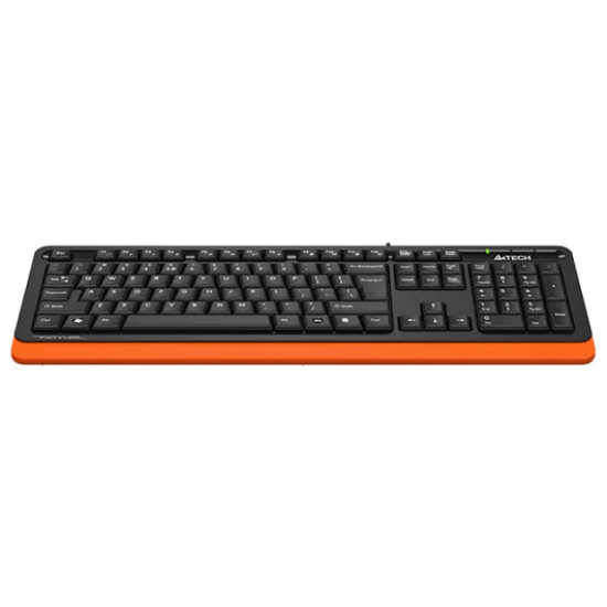 Клавиатура A4Tech Fstyler FKS10 (черный/оранжевый)