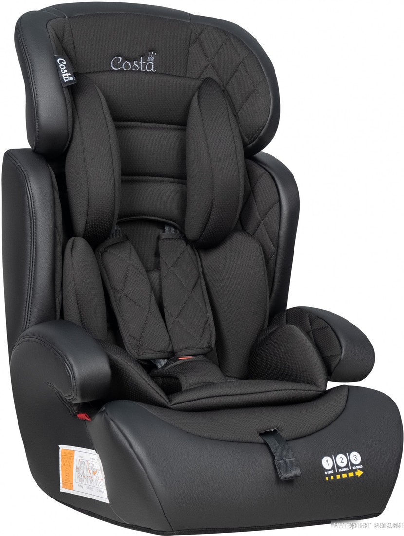 Детское автокресло Costa CS-003 2024 (черный)