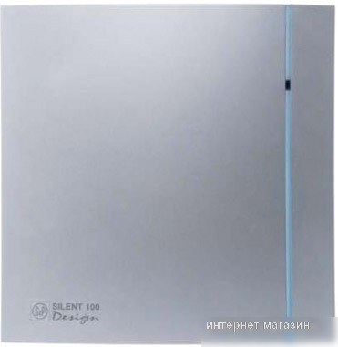 Вытяжной вентилятор Soler&Palau Silent-100 CMZ Silver Design [5210602900]