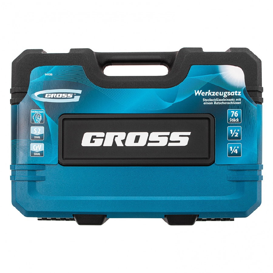 Универсальный набор инструментов GROSS 14156 (76 предметов)