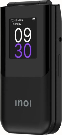 Телефон Inoi 284 Flip 4G (черный)