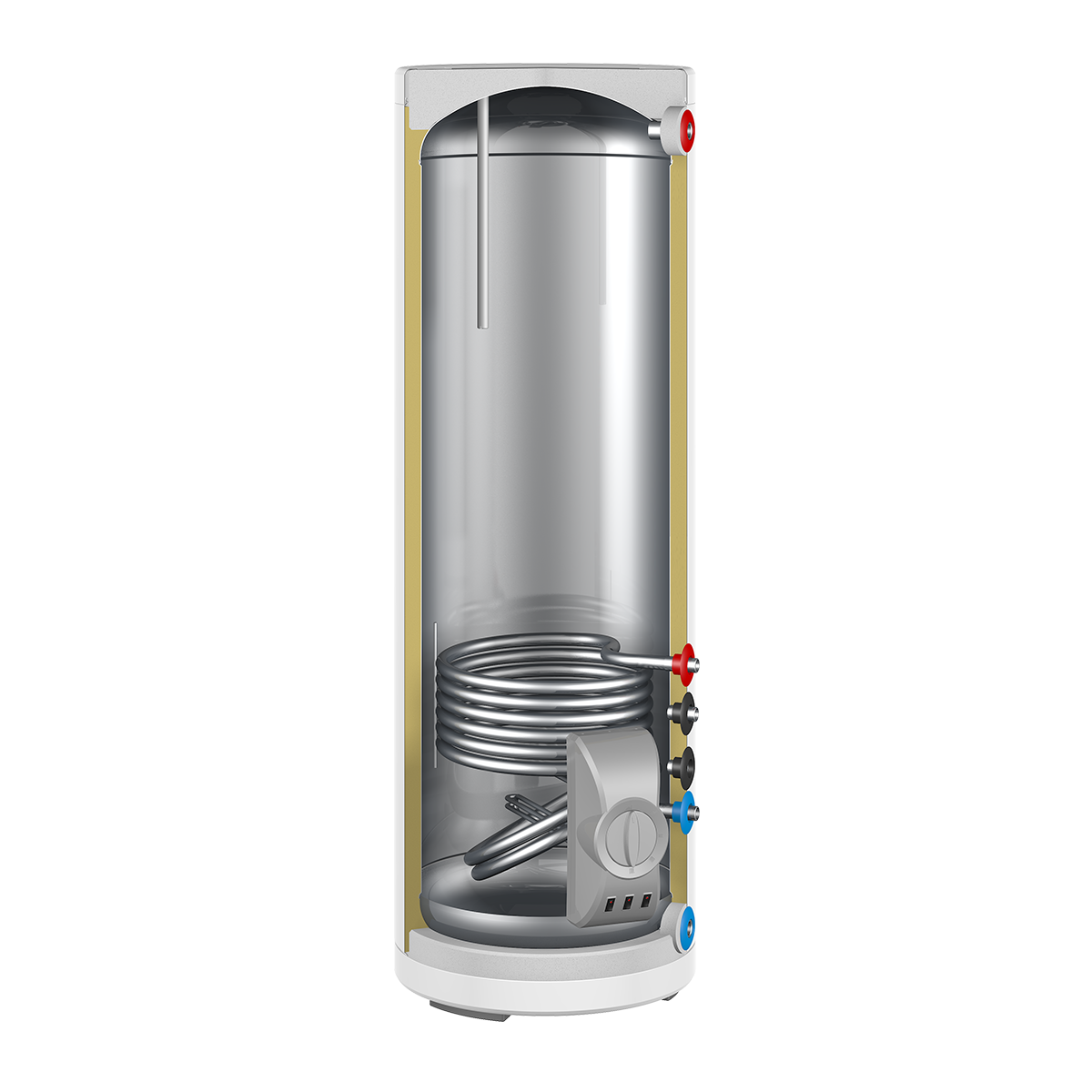 Накопительный электрический водонагреватель Thermex IRP 300 V Combi