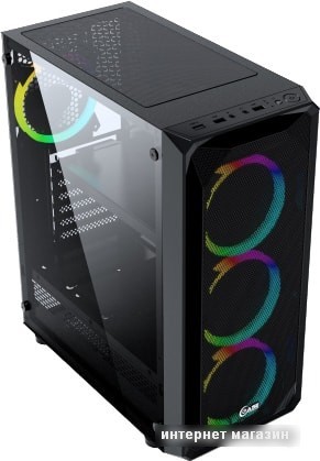 Корпус Powercase Mistral Z4 Mesh LED