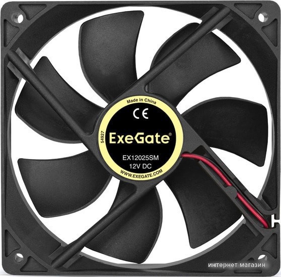 Вентилятор для корпуса ExeGate EX12025SM EX283394RUS
