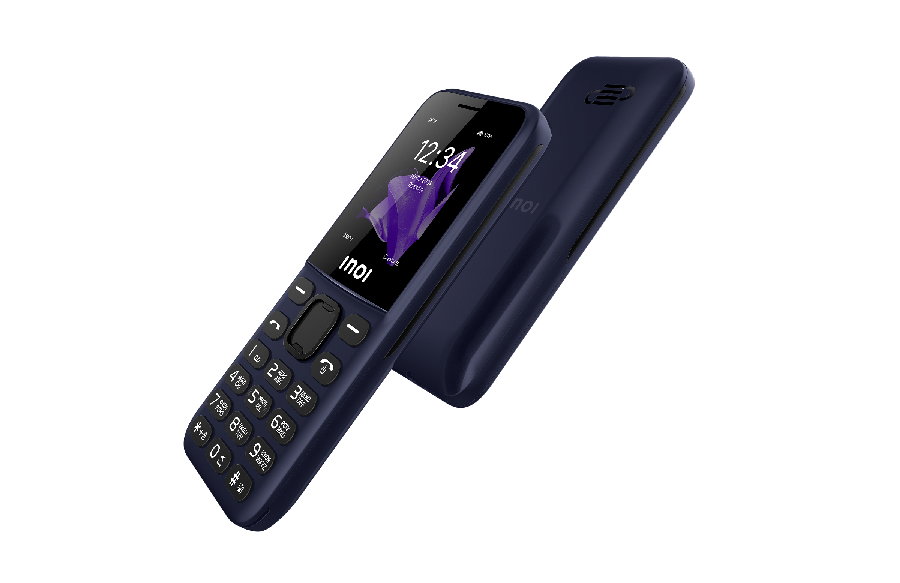 Телефон Inoi 140 Classic Lite 4G (синий)