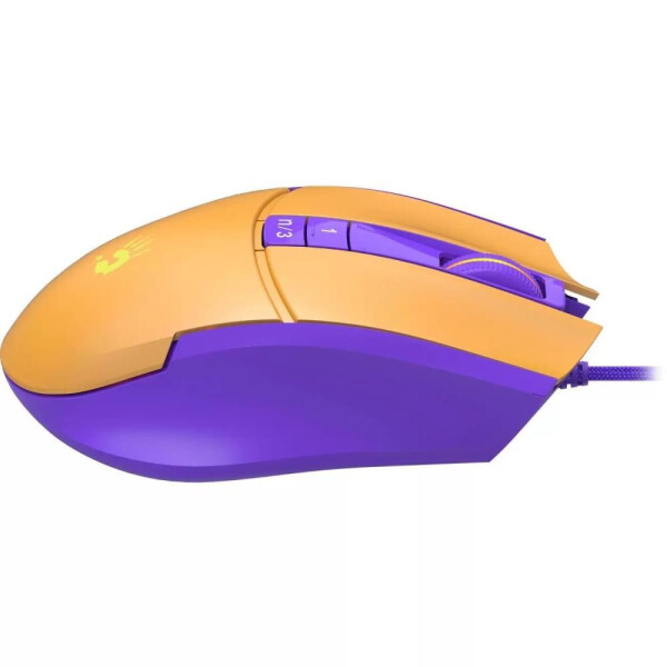 Игровая мышь A4Tech Bloody L65 Max (желтый/фиолетовый)