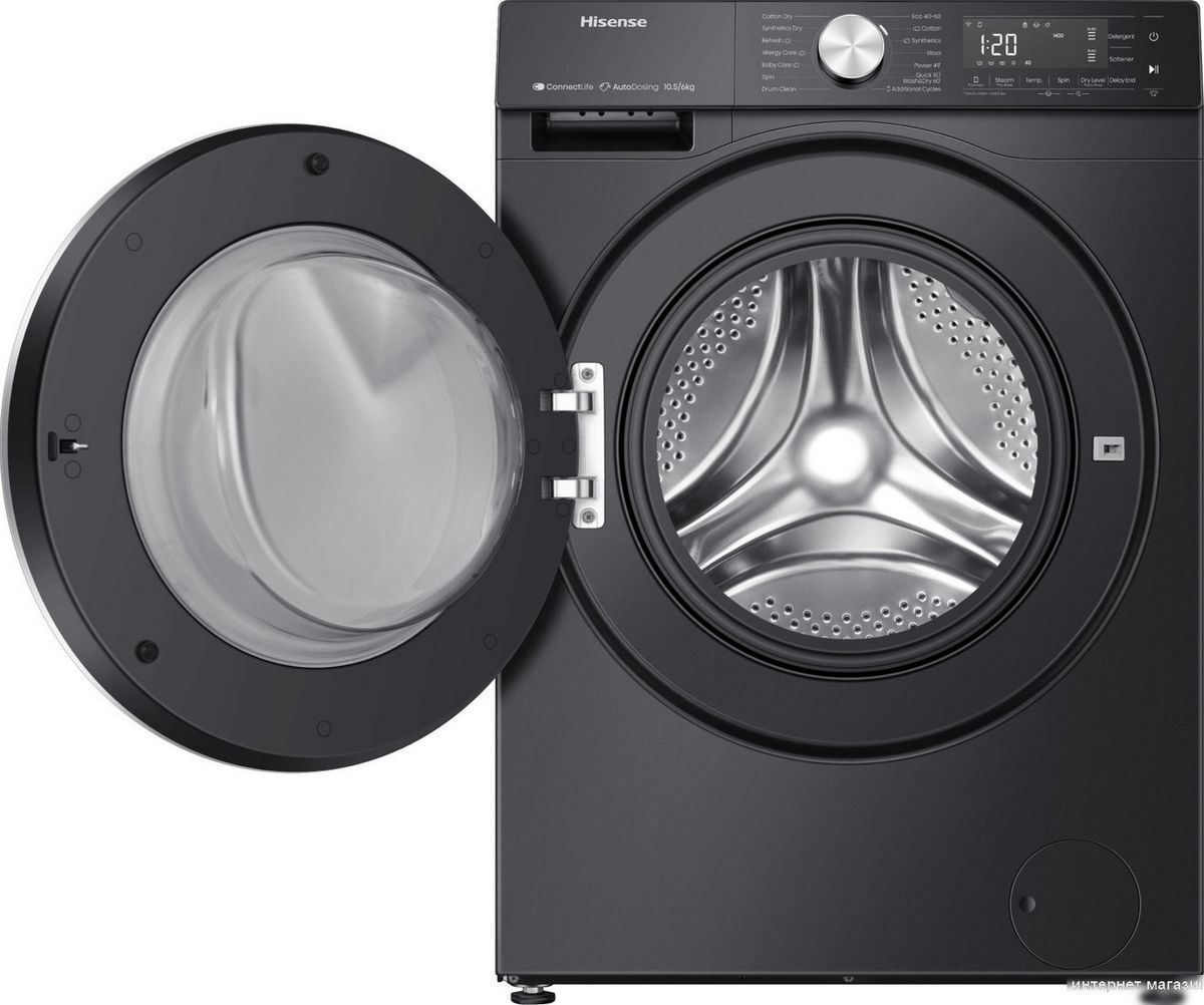 Стирально-сушильная машина Hisense WD5S1045BB