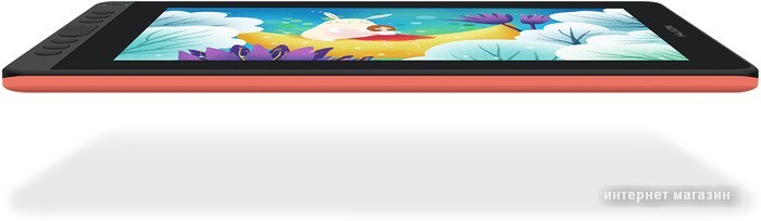 Графический монитор Huion Kamvas 12 (черный/оранжевый)