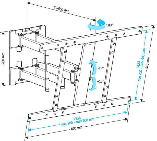 Кронштейн Holder LCD-SU6602