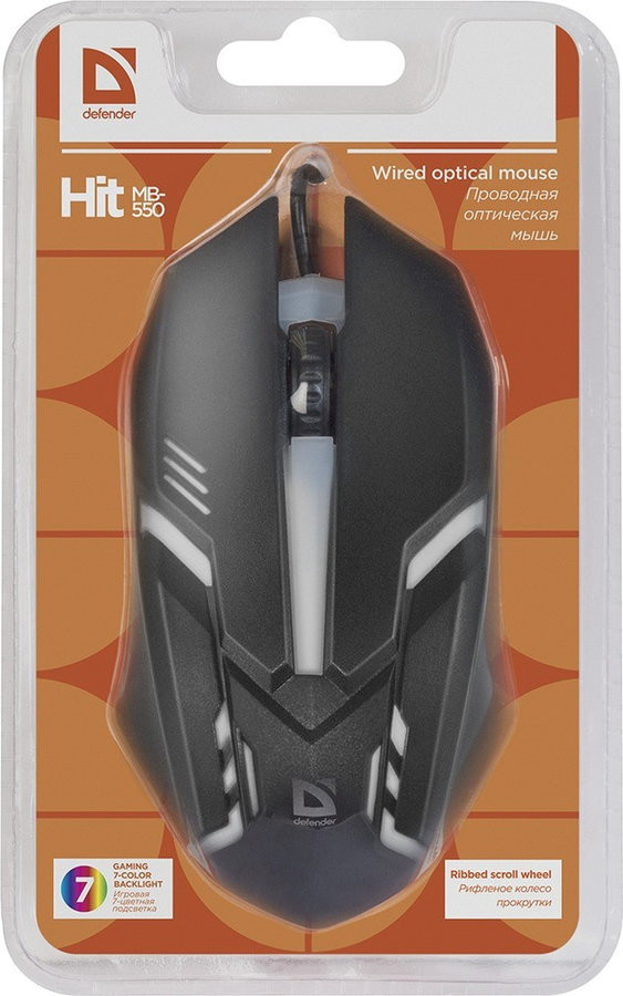 Игровая мышь Defender Hit MB-550
