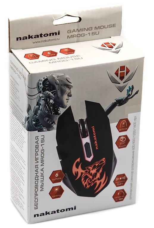 Игровая мышь Nakatomi MROG-15U