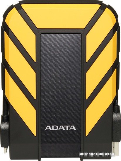 Внешний жесткий диск A-Data HD710P 2TB (желтый)