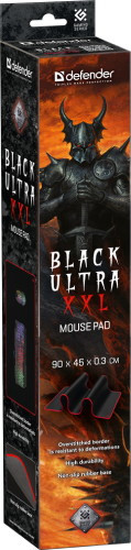 Коврик для мыши Defender Black Ultra XXL