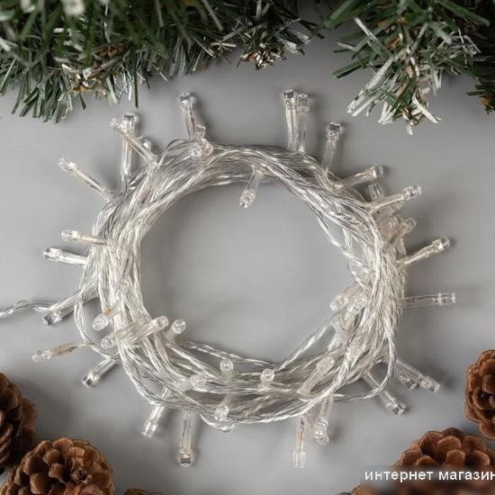 Гирлянда Luazon Нить 50 LED 5м (синий) 3556758