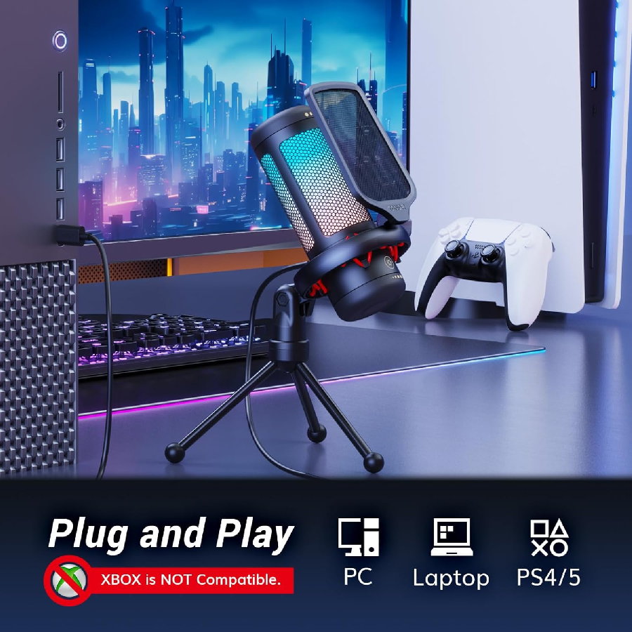 Проводной микрофон Tonor TC310 (черный)