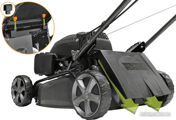 Газонокосилка бензиновая Carver LMG-2646DM