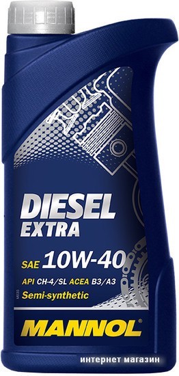 Моторное масло Mannol DIESEL EXTRA 10W-40 1л
