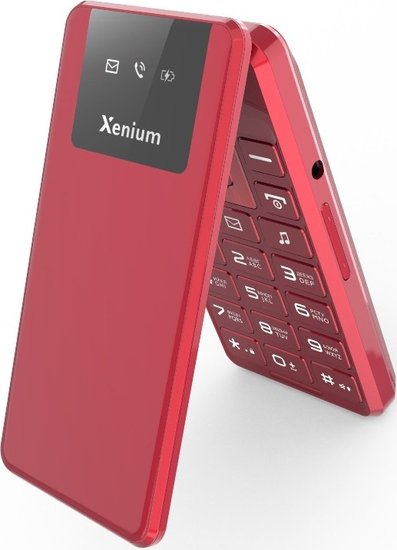 Кнопочный телефон Philips Xenium X600 (красный)