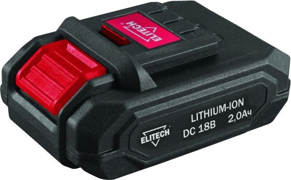 Аккумулятор ELITECH 1820.127100 (18В/2 Ач)