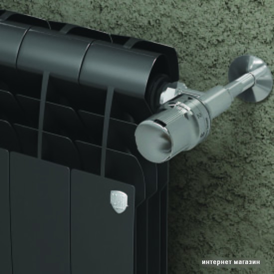 Биметаллический радиатор Royal Thermo BiLiner 500 Noir Sable (6 секций)