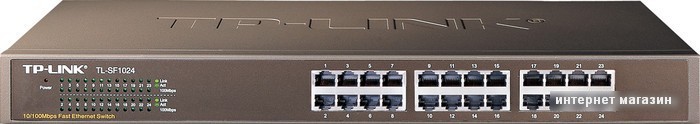Неуправляемый коммутатор TP-Link TL-SF1024