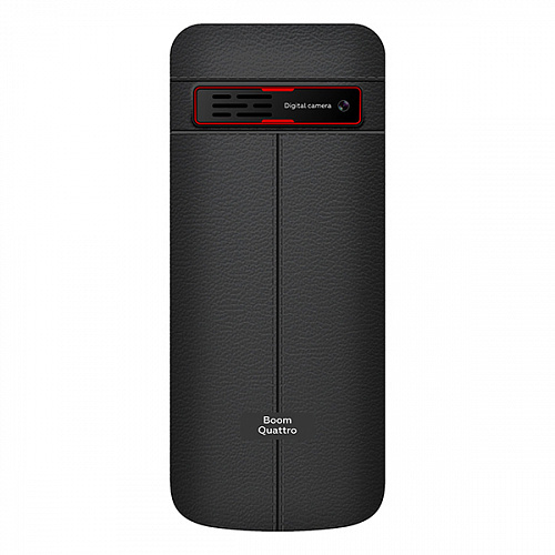 Кнопочный телефон BQ-Mobile BQ-2455 Boom Quattro (черный)