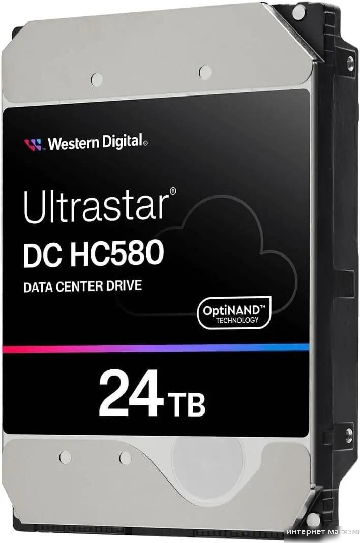 Жесткий диск WD Ultrastar DC HC580 24TB WUH722424ALE6L4