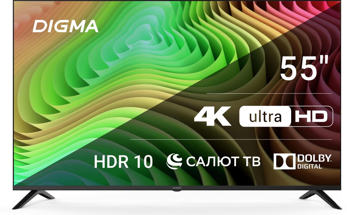 Телевизор Digma DM-LED55UBB40