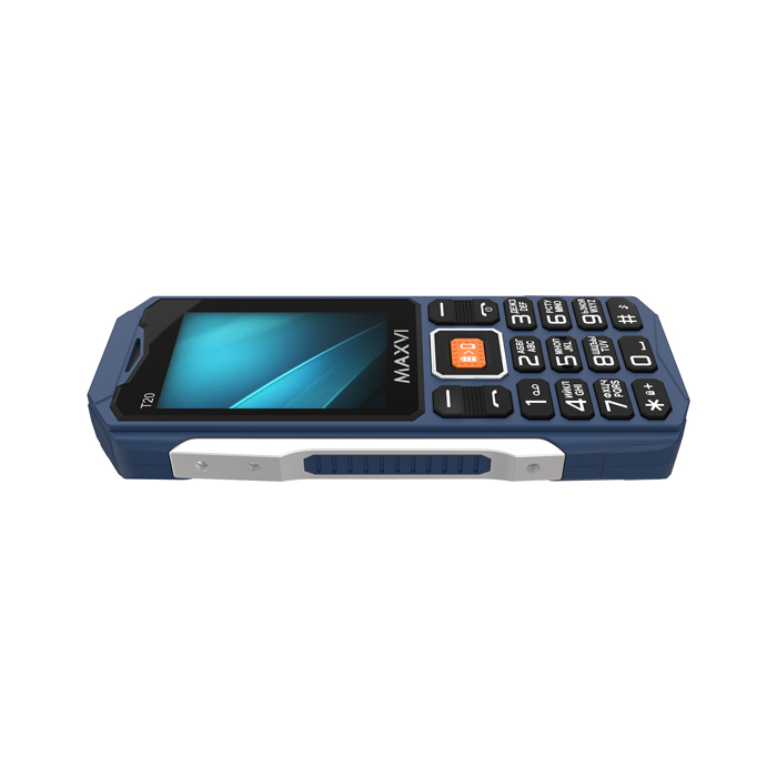 Кнопочный телефон Maxvi T20 (синий)