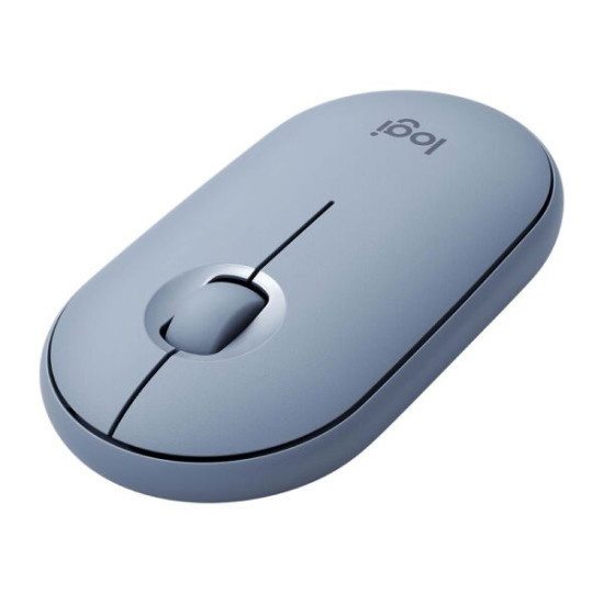 Мышь Logitech M350 Pebble (голубой)