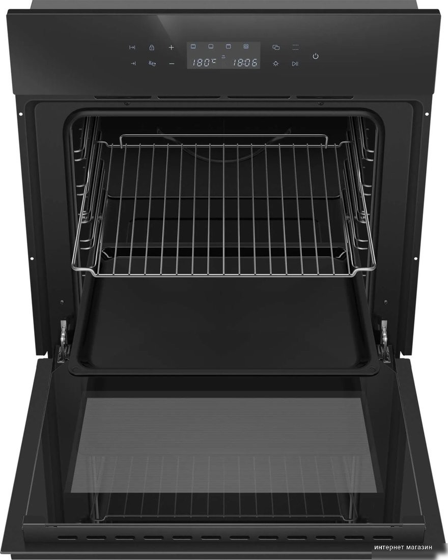 Электрический духовой шкаф Meferi MEO606BK Light
