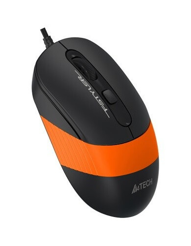 Мышь A4Tech Fstyler FM10 (черный/оранжевый)