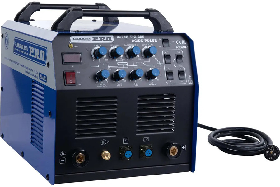 Сварочный инвертор AuroraPRO Inter TIG 200 AC/DC Pulse
