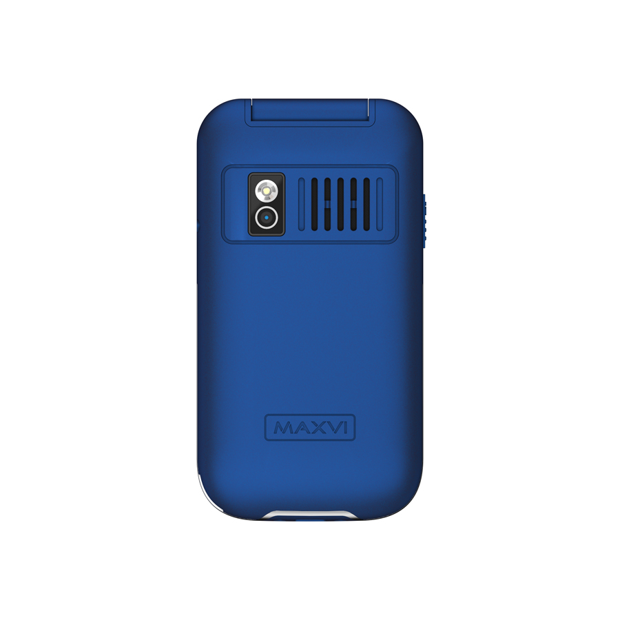 Кнопочный телефон Maxvi E5 up (синий)