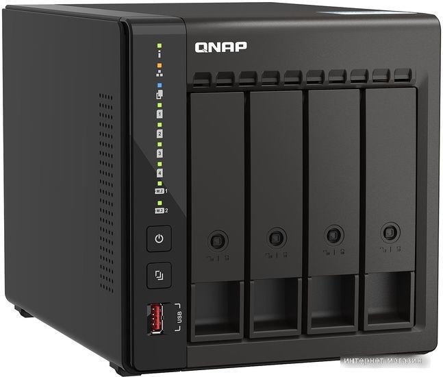Сетевой накопитель QNAP TS-453E-8G